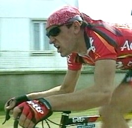 Jacky dans le Tour en 2000